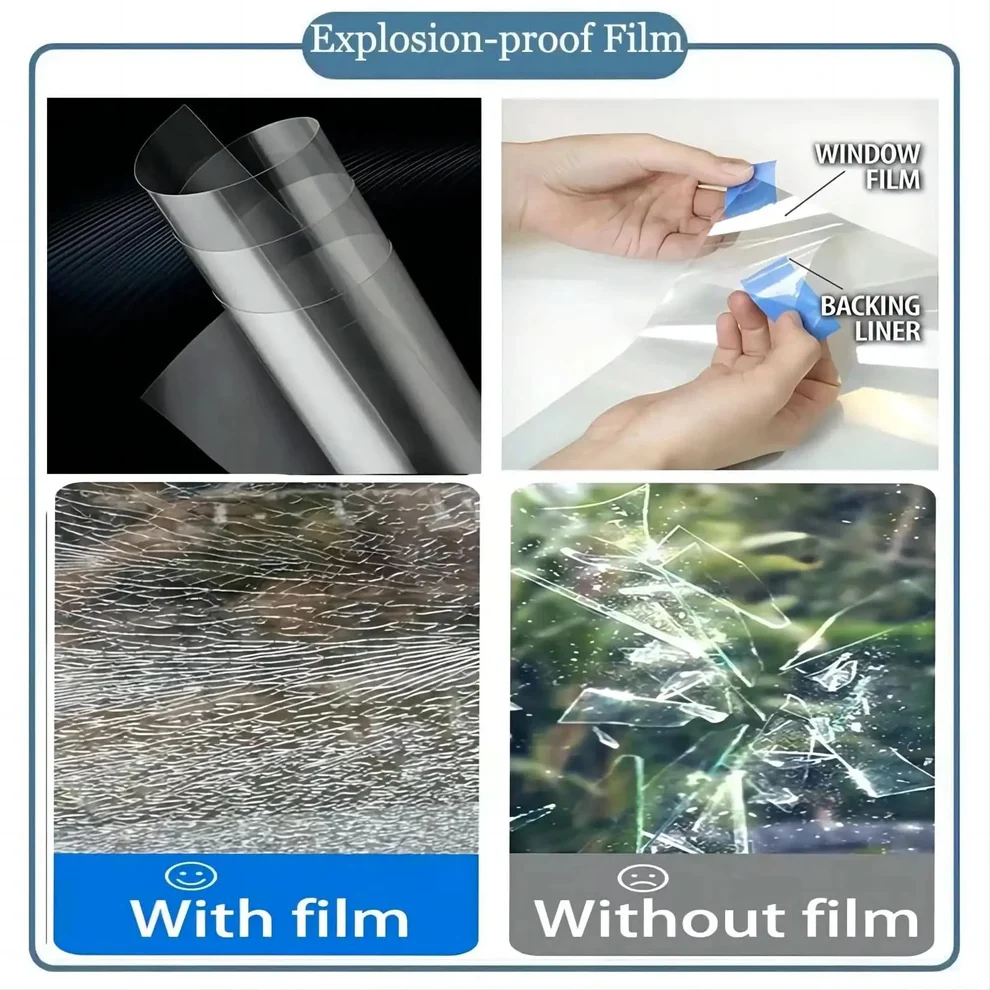 Reflective Film - Privacy Sun Blocking Anti UV