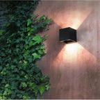 Modern Black Aluminium Wall Light