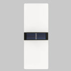 LumaZen Solar LED Wall Lamp | Weatherproof | Solar Powered Outdoor Lighting | Garden & Patio Decor