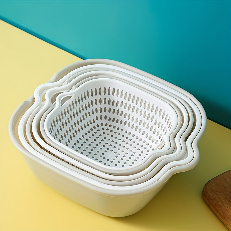 Jamera - Luxury Double Layer Drain Strainer Set of 3
