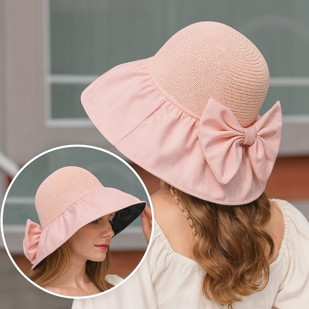 Elegant sun hat for stylish UV protection brim for UV sun protection