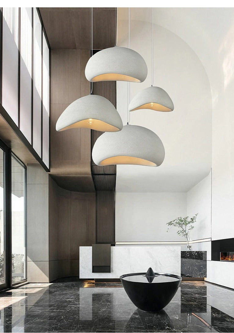 Japanese Wabi-Sabi Modern Minimalist Dining Room Chandelier Living Room & Bedroom Bar Hanging Decoration Lamp