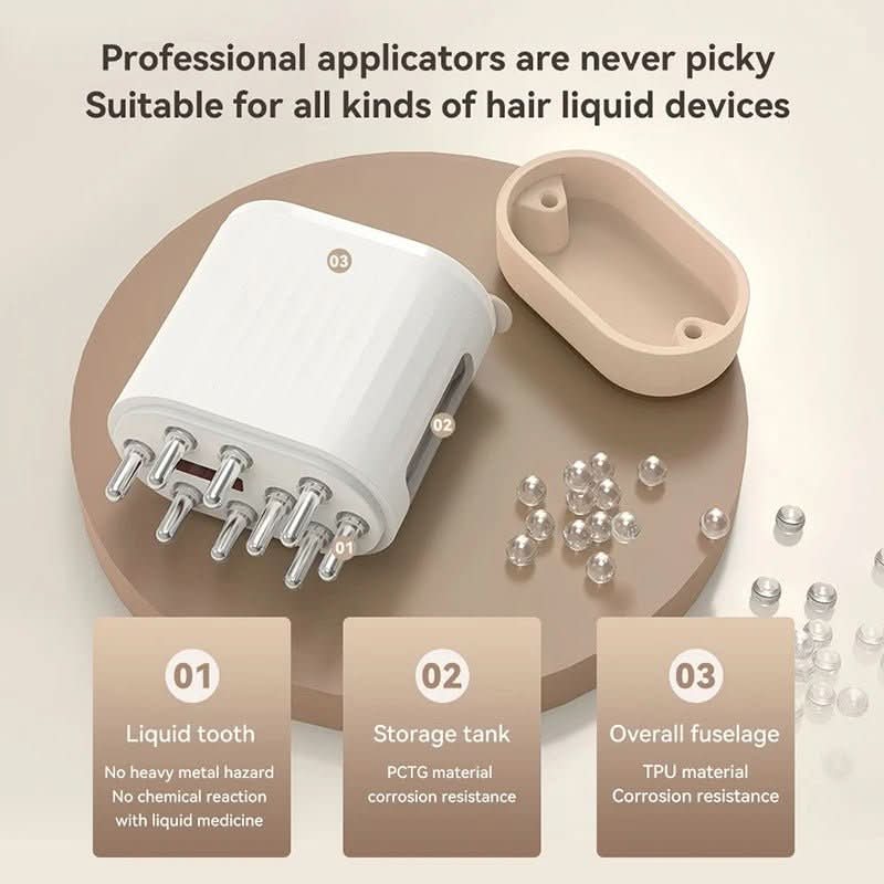 Luxury scalp massager for healthy hair growth