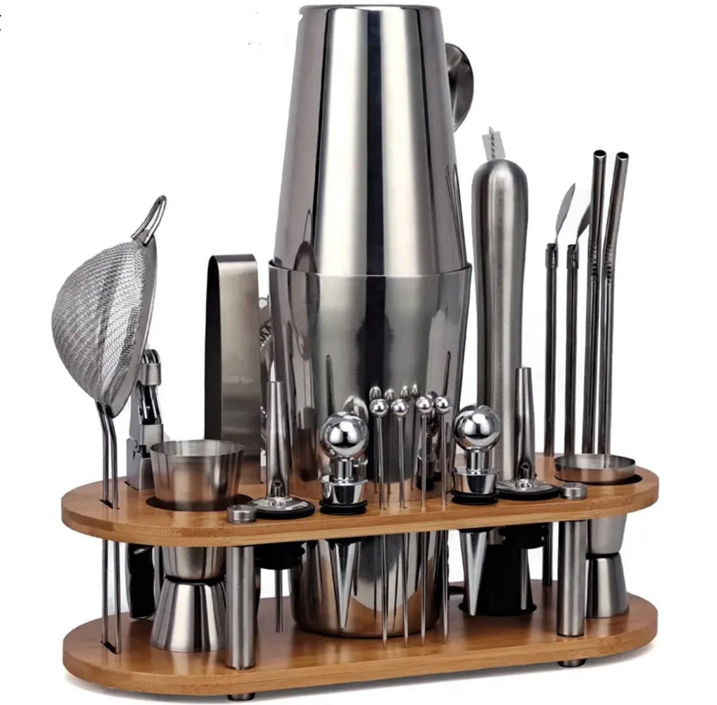 23-Piece Professional Bartender Set - ShakerPro