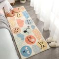 Beautiful Children's Room Rug Multi-colored Cartoon Printed Area Rug Lambswool Non-slip Machine Washable Rug