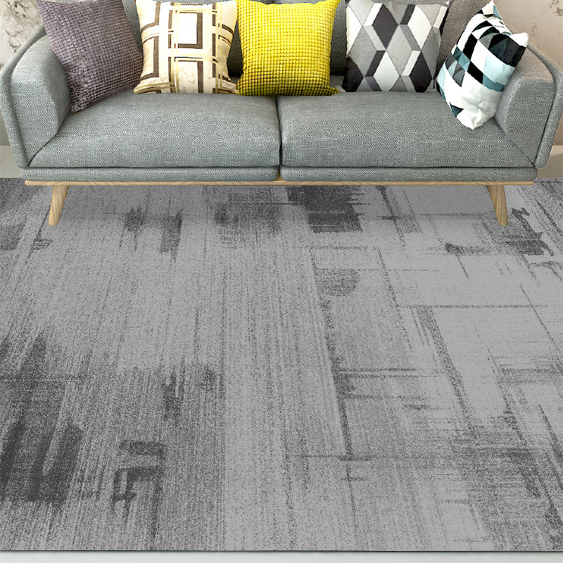 Natural living room rug multicolored abstract pattern rug cotton blend easy care washable pet-friendly rug