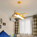 LED Airplane Children's Room Chandelier - SkyFlyer