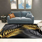 Modern Living Rug Decorative Rug Multicolor Print Rug Synthetic Stain Resistant Machine Washable Non-Slip Backing Rug