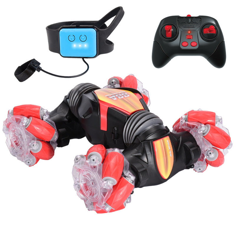 2in1 Hand Controlled Stunt Car with additional Remote Control