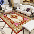 Olden Parlor Rug Multicolored Floral Pattern Rug Synthetic Maintenance Friendly Stain Resistant Washable Rug