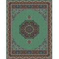Multicolored Retro Carpet Polypropylene Flower Pattern Carpet pet-friendly machine washable Indoor Carpet for Living Room