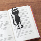 Curious Cat Bookmark- Locate Reading Progress With Cute Cat Paws