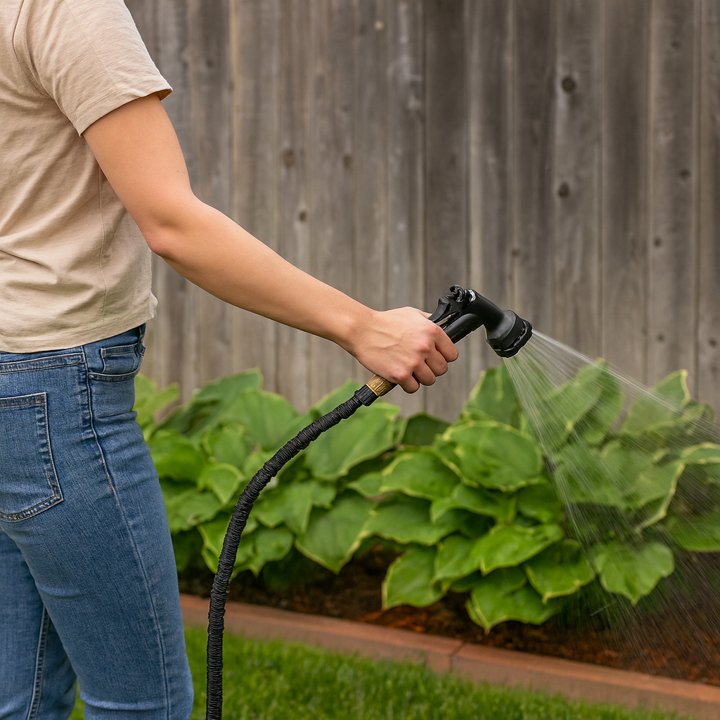 Expandable Garden Hose Spray Nozzle