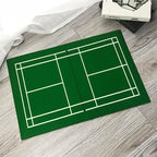 Multi-colored geometric print rug polypropylene Nordic floor mat anti-slip back stain-resistant indoor carpet for room