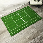 Multi-colored geometric print rug polypropylene Nordic floor mat anti-slip back stain-resistant indoor carpet for room
