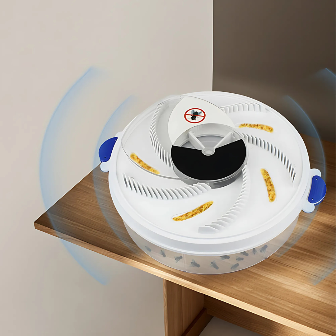 Electric fly swatter: silent solution