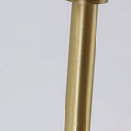 Modernism Dome Wall Lamp Fixture Clear Crystal 1/2-Light Living Room Wall Mounted Lamp in Brass Finish