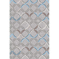 Casual Geometric Pattern Rug Multicolored Synthetic Indoor Rug Non-Slip Back Machine Washable Area Rug for Living Room