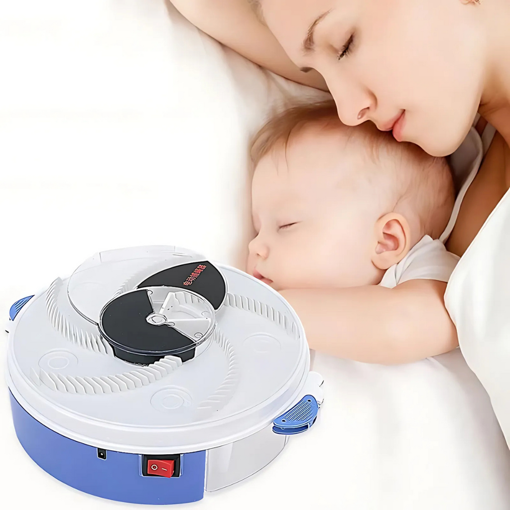 Electric fly swatter: silent solution