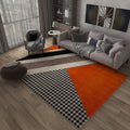 Formal Geometric Print Rug Multicolored Polypropylene Indoor Rug Pet-Friendly Machine Washable Rug for the Living Room