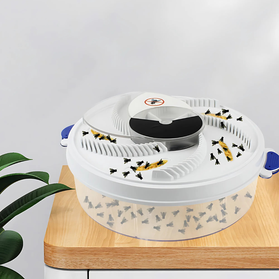 Electric fly swatter: silent solution