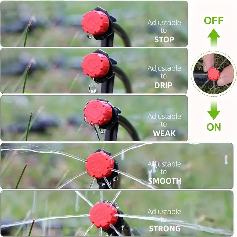 Adjustable Drip Nozzle – Spray Nozzle for Garden Irrigation Systems