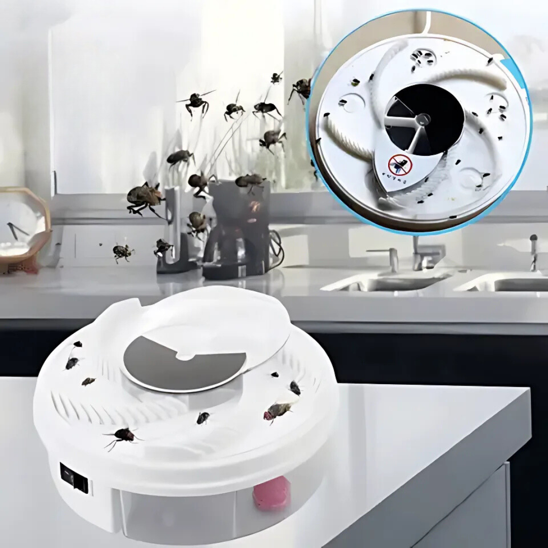 Electric fly swatter: silent solution