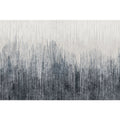 Minimalist bedroom mat dark gray-white abstract printed carpet made of polyester non-slip back maintenance-friendly carpet