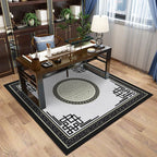 Multi-Color Pattern Rug Polypropylene Asia Indoor Rug Non-Slip Back Stain-Resistant Area Rug for Living Room