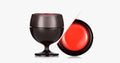 Red Lip Balm in Wine Bottle Case – Spice Up Your Lips