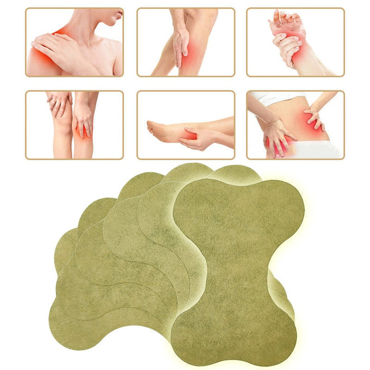 Pain-relieving heat pads for the back