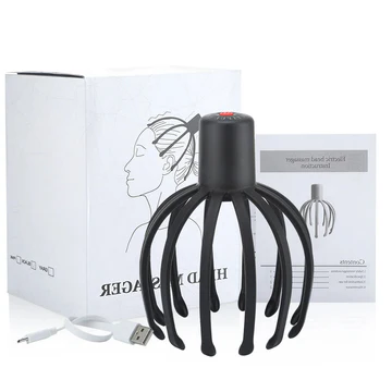 Electric Octopus Head Massager - Relaxing Scalp & Stress Relief Device