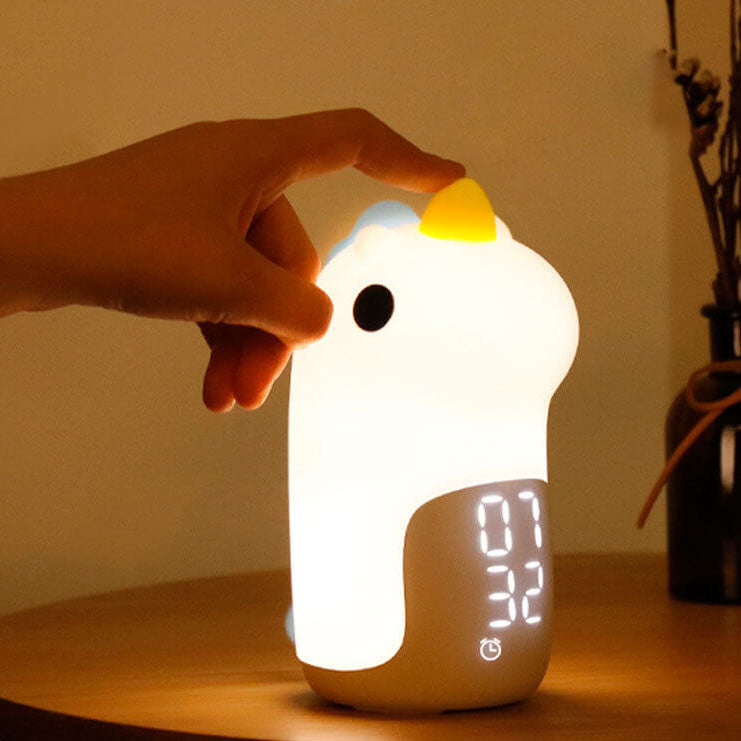 Unilora DreamLight Alarm Clock | Unicorn Design | Timer & LED Night Light | Nursery Decor