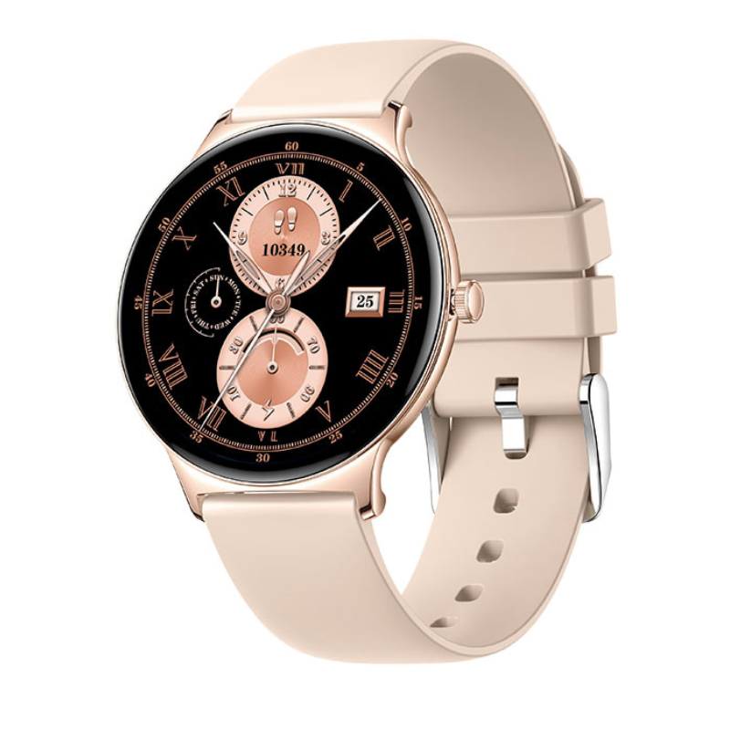 SlimFit Ultimate Smartwatch – Ultra-thin, Health Monitoring & AMOLED Display