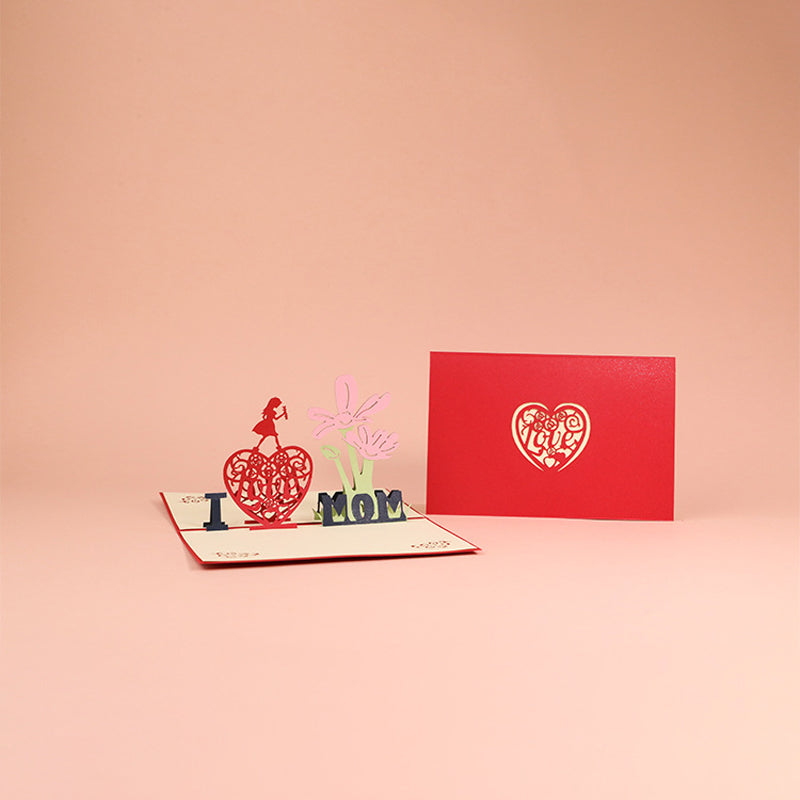 Mother's Day Card 3D
