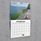 Funniest Calendar-Dogs Pooping in Beautiful Places | "Artistic Expression" of Furry Friends