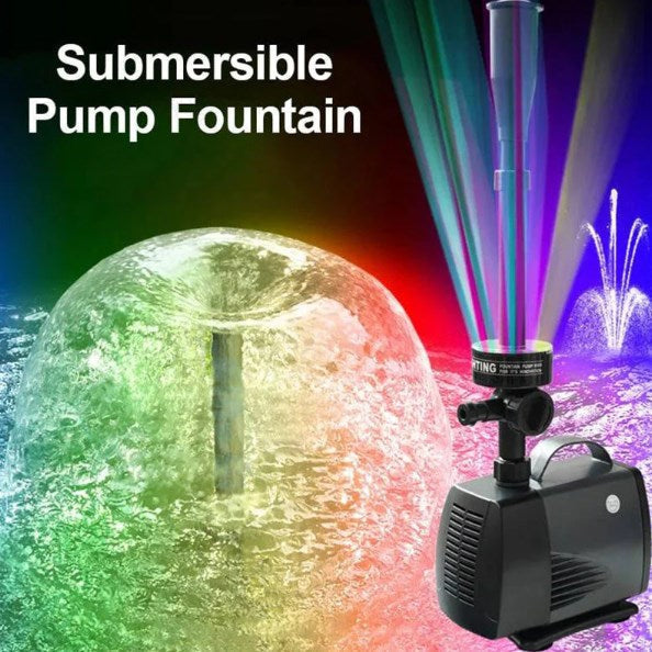 AquaStream Fountain Pump – Adjustable Water Pump for Ponds and Garden Decoration