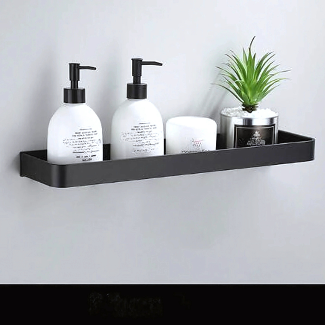 Metal Bathroom Wall Shelf Modern Storage
