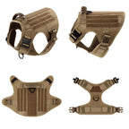 KrachtGrip Dog Harness – Adjustable Tactical Harness for Training & Walks