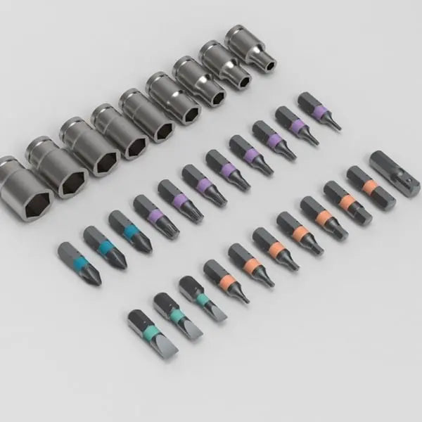 24-in-1 Ratchet Screwdriver Set for Precise Assembly Work
