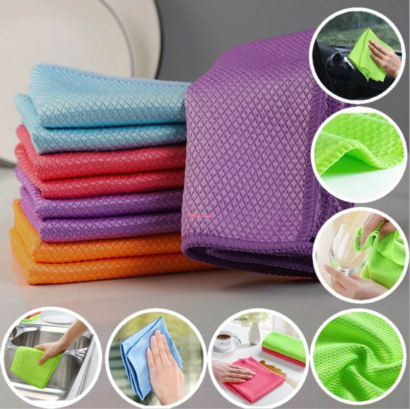 Soft Touch Wonder Cloth – Stripe-Free Cleaning of Glass, Mirrors & Stainless Steel