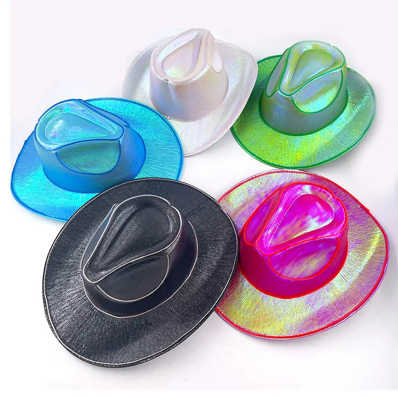 GlowHat LED Light-Up Party Hat | Glow in the Dark with Multiple Flashing Modes