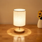 Stylish Minimalistic Table Lamp - LinenWood