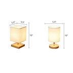 Stylish Minimalistic Table Lamp - LinenWood