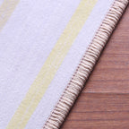 Modern geometric printed rug multicolored polyester rug non-slip machine washable rug for the bedroom