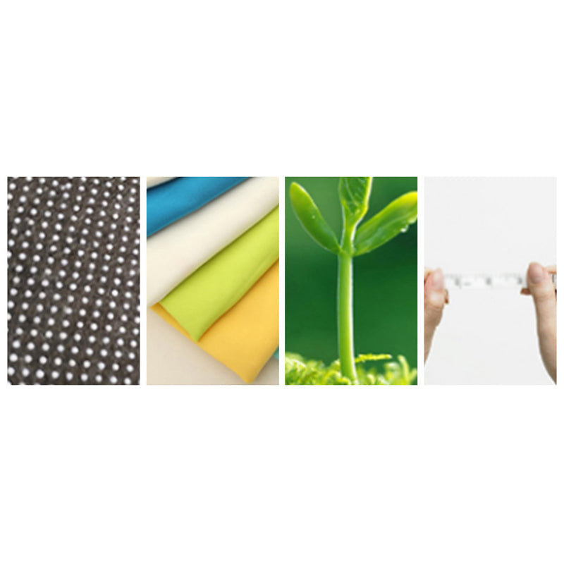 Simplicity Abstract Printed Rug Multicolor Polyester Area Rug Non-slip Back Pet-friendly Indoor Rug for the Living Room