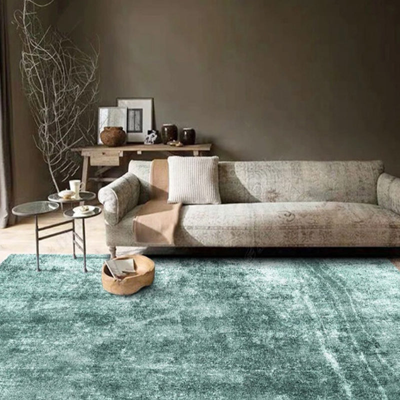 Scandinavian abstract printed rug multicolored synthetic indoor rug pet-friendly easy-care washable rug for room