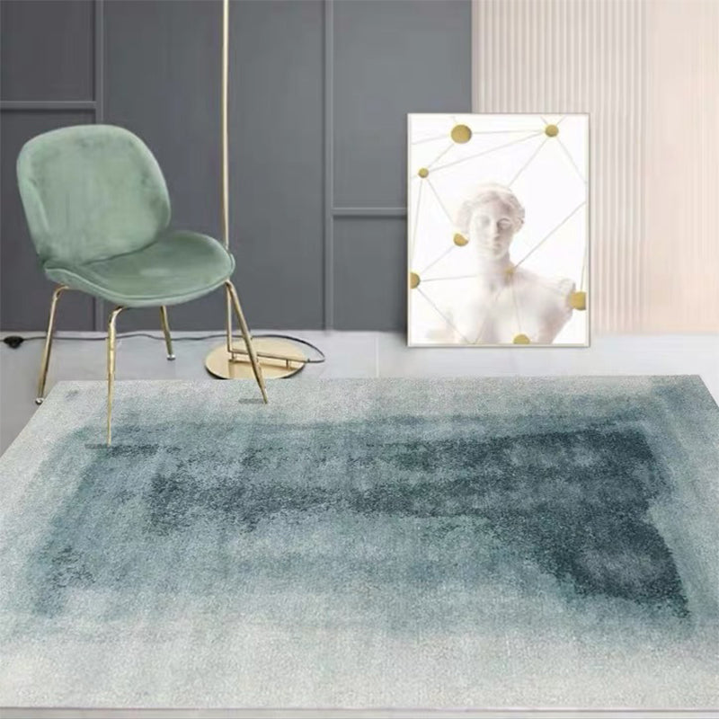 Scandinavian abstract printed rug multicolored synthetic indoor rug pet-friendly easy-care washable rug for room