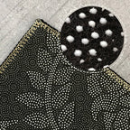Simple geometric printed rug multicolored cotton blend area rug non-slip backing pet-friendly indoor rug for the living room
