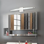 Crystal Arch Wall Light Sconces Modernist LED Vanity Light Fixture for Bathroom